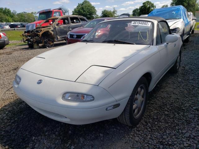 JM1NA3515P1417110 - 1993 MAZDA MIATA WHITE photo 2