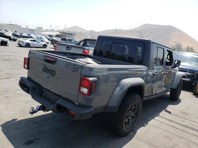 1C6HJTAGXML563002 - 2021 JEEP GLADIATOR GRAY photo 4