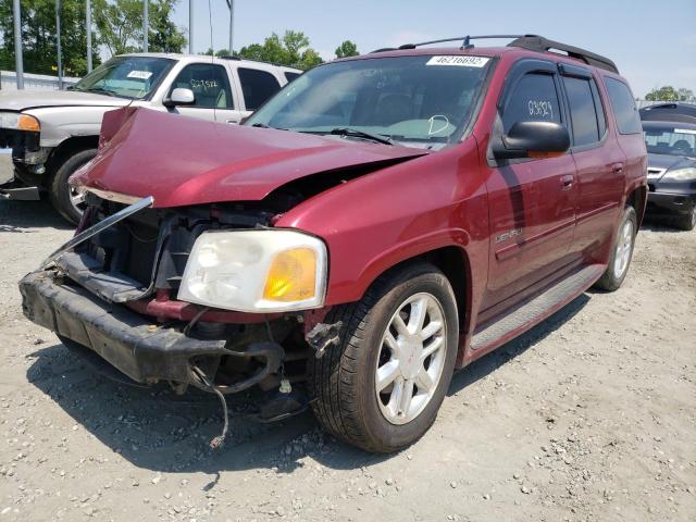 1GKET66M266165035 - 2006 GMC ENVOY DENA MAROON photo 2