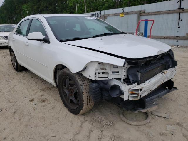 1G1ZH57B19F215975 - 2009 CHEVROLET MALIBU 1LT WHITE photo 1
