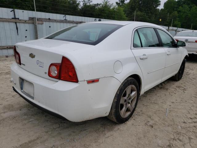 1G1ZH57B19F215975 - 2009 CHEVROLET MALIBU 1LT WHITE photo 4