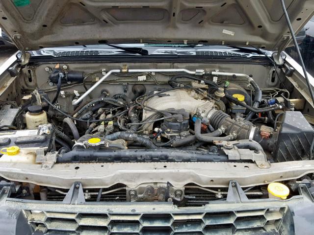 5N1ED28YX3C628405 - 2003 NISSAN XTERRA BEIGE photo 7