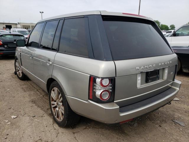 SALMF1D43CA371518 - 2012 LAND ROVER RANGE ROVE BEIGE photo 3