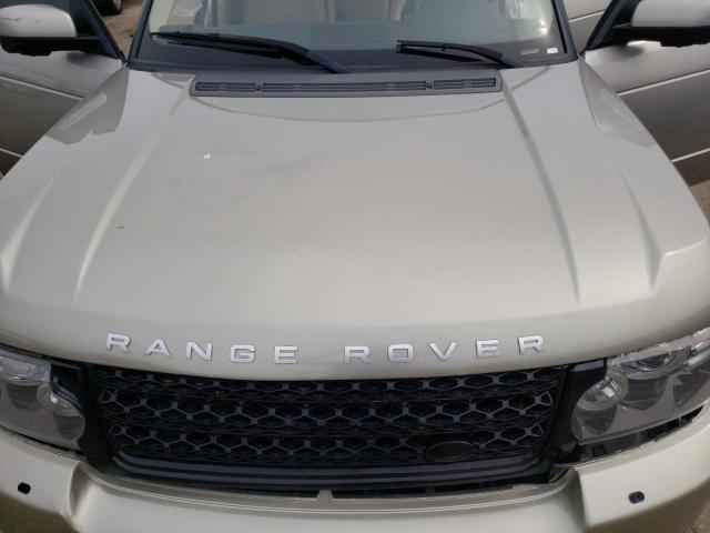 SALMF1D43CA371518 - 2012 LAND ROVER RANGE ROVE BEIGE photo 7