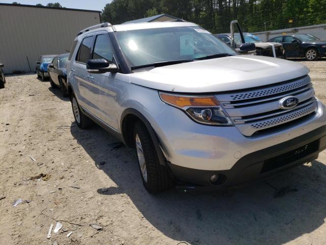 1FM5K8D86DGC43884 - 2013 FORD EXPLORER X SILVER photo 1