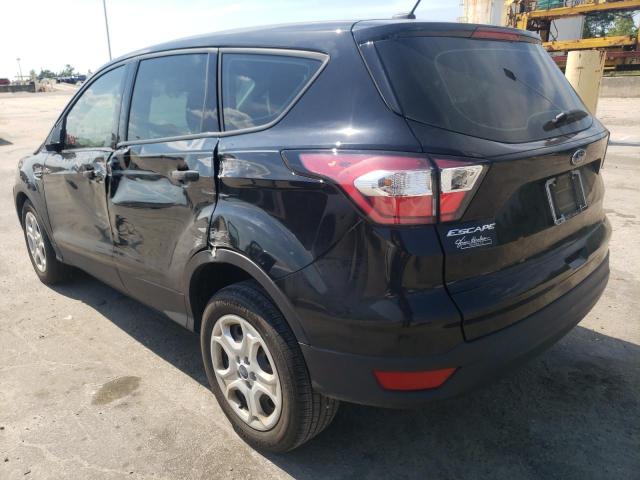 1FMCU0F76JU****** - 2018 FORD ESCAPE S BLACK photo 3