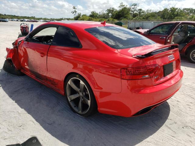 WUAC6AFR3DA902541 - 2013 AUDI RS5 RED photo 3