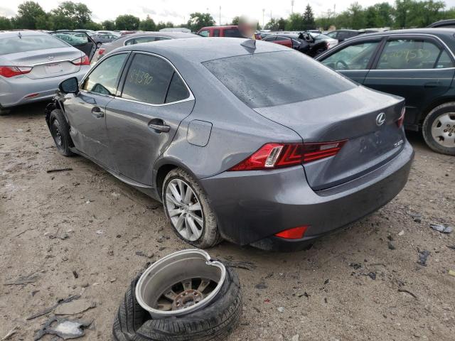 JTHBF1D22F5044987 - 2015 LEXUS IS 250 GRAY photo 3