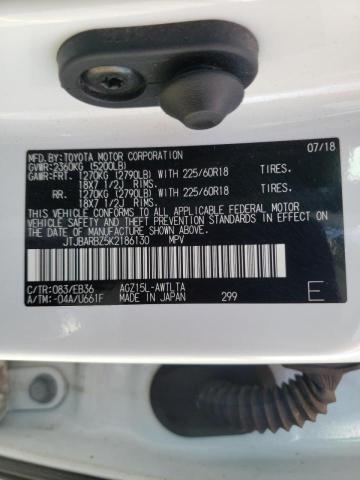 JTJBARBZ5K2186130 - 2019 LEXUS NX 300 BAS 白色 照片 10