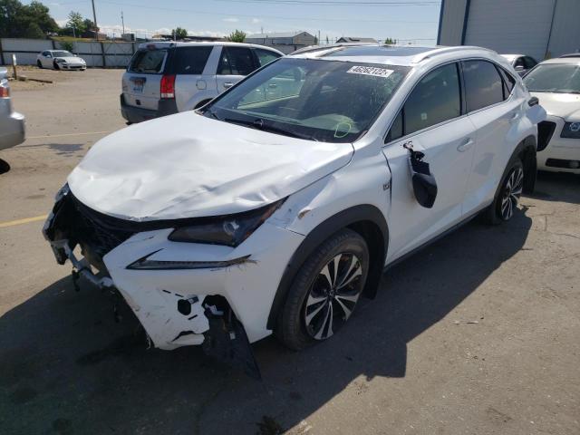 JTJBARBZ5K2186130 - 2019 LEXUS NX 300 BAS WHITE photo 2