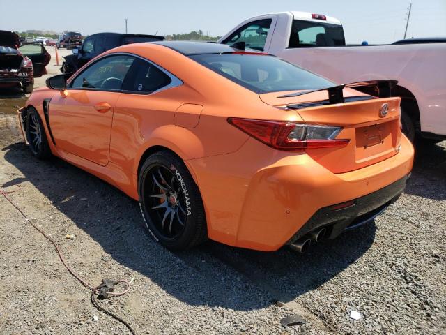 JTHHP5BCXF5002982 - 2015 LEXUS RC-F ORANGE photo 3