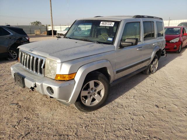 1J8HH48K57C518650 - 2007 JEEP COMMANDER ვერცხლისფერი ფოტო 2