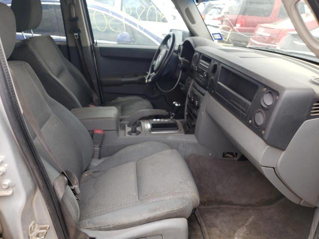 1J8HH48K57C518650 - 2007 JEEP COMMANDER ვერცხლისფერი ფოტო 5