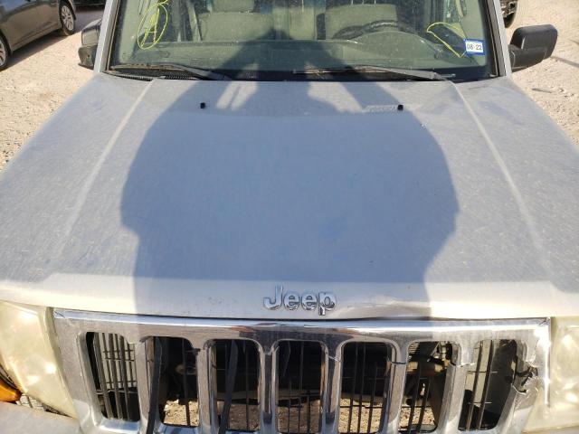 1J8HH48K57C518650 - 2007 JEEP COMMANDER ვერცხლისფერი ფოტო 7