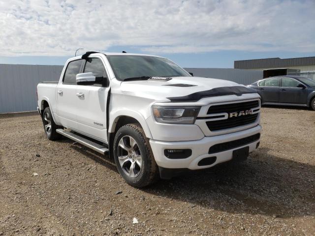 1C6SRFJT1KN775138 - 2019 RAM 1500 LARAM WHITE photo 1