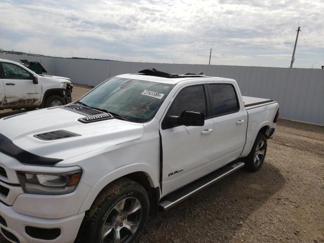 1C6SRFJT1KN775138 - 2019 RAM 1500 LARAM WHITE photo 9