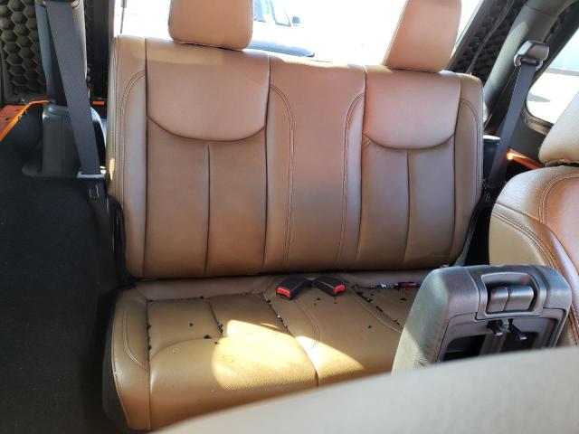 1C4AJWBG9DL536481 - 2013 JEEP WRANGLER S ORANGE photo 6