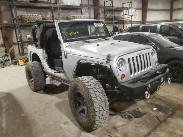 1C4AJWAG9CL147114 - 2012 JEEP WRANGLER S SILVER photo 1