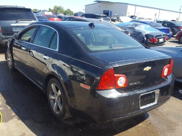 1G1ZC5E05CF260361 - 2012 CHEVROLET MALIBU 1LT შავი ფოტო 3