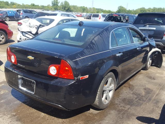 1G1ZC5E05CF260361 - 2012 CHEVROLET MALIBU 1LT შავი ფოტო 4
