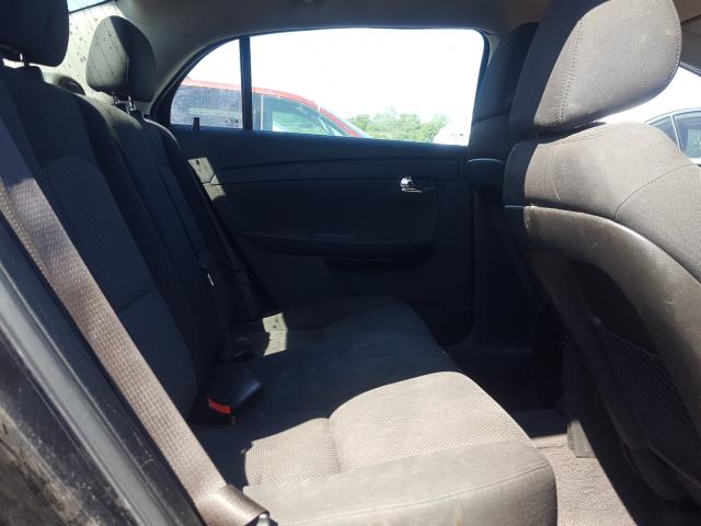 1G1ZC5E05CF260361 - 2012 CHEVROLET MALIBU 1LT შავი ფოტო 6