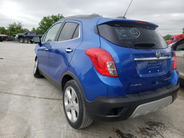 KL4CJBSB4GB665156 - 2016 BUICK ENCORE CON BLUE photo 3