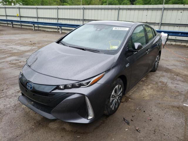 JTDKARFP4L3160383 - 2020 TOYOTA PRIUS PRIM 灰色 照片 2