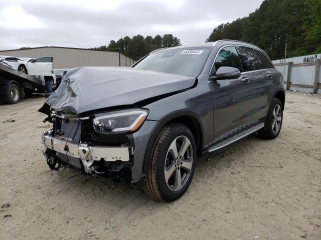 W1N0G8EB1NV351314 - 2022 MERCEDES-BENZ GLC 300 4M GRAY photo 2