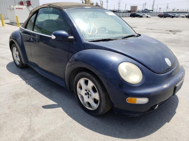 3VWCK21Y93M311822 - 2003 VOLKSWAGEN NEW BEETLE 蓝色 照片 1