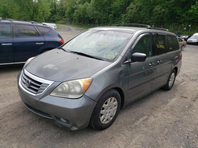 5FNRL38289B043523 - 2009 HONDA ODYSSEY LX GRAY photo 2