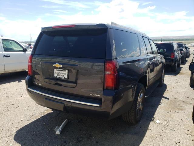 1GNSKJKC0JR120644 - 2018 CHEVROLET SUBURBAN K GRAY photo 4