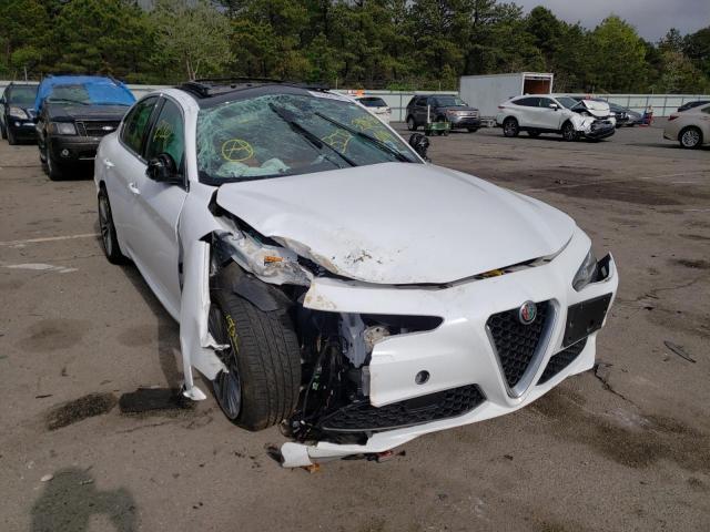 ZARFANBN6K7598740 - 2019 ALFA ROMEO GIULIA TI WHITE photo 1