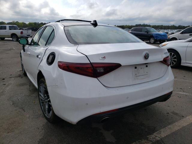 ZARFANBN6K7598740 - 2019 ALFA ROMEO GIULIA TI WHITE photo 3