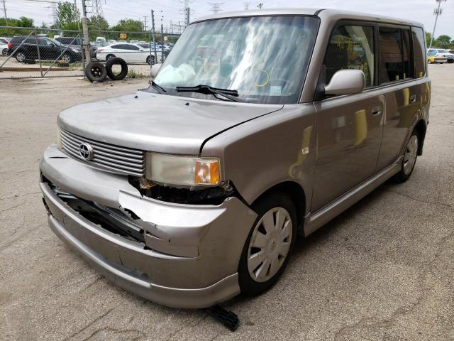 JTLKT324564057933 - 2006 TOYOTA SCION XB فضي صورة 2