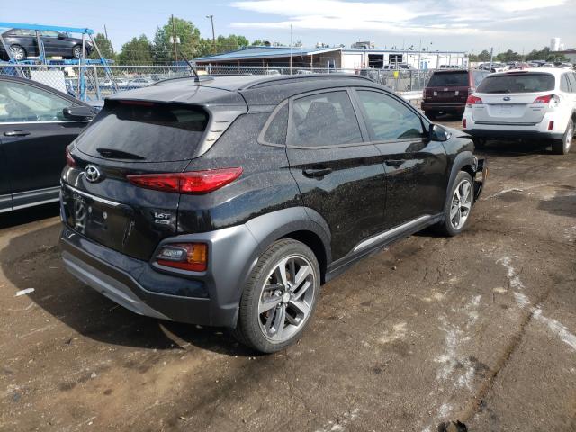 KM8K3CA50JU178637 - 2018 HYUNDAI KONA LIMIT BLACK photo 4