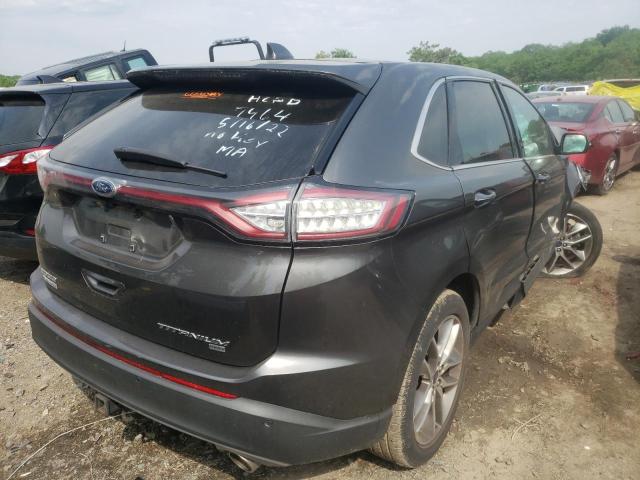 2FMTK4K88FBB77464 - 2015 FORD EDGE TITANIUM  photo 4