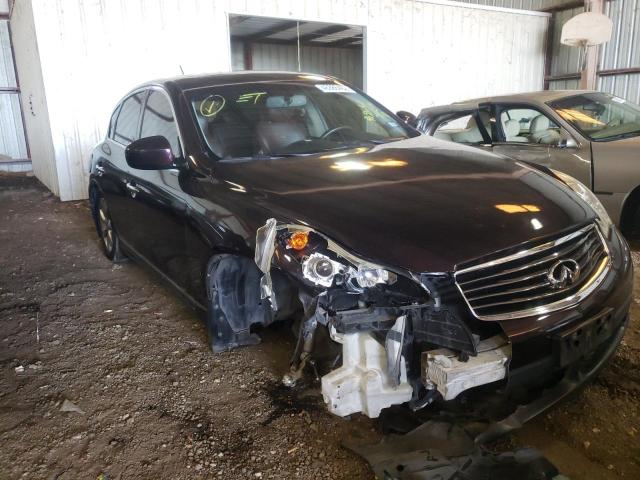 JNKAJ09E78M302386 - 2008 INFINITI EX35 BASE BURGUNDY photo 1