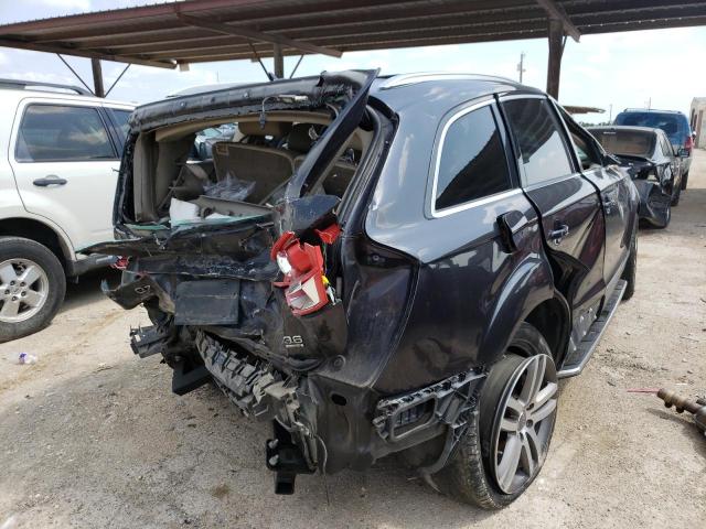 WA1AY74L99D025537 - 2009 AUDI Q7 3.6 QUA GRAY photo 4