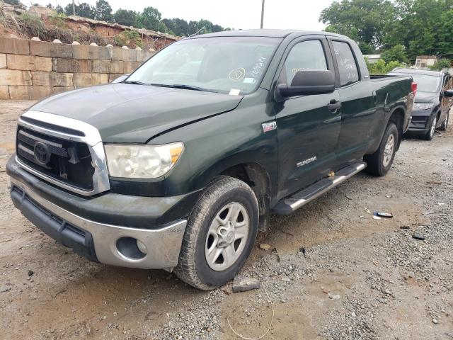 5TFRY5F13AX075698 - 2010 TOYOTA TUNDRA DOU GREEN photo 2