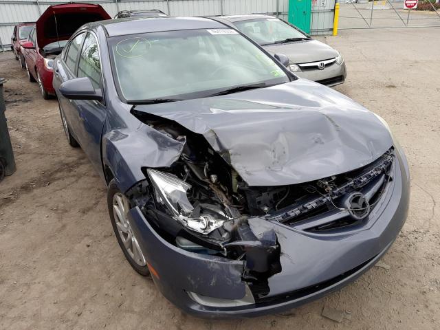 1YVHZ8CH4B5M21745 - 2011 MAZDA 6 I GRAY photo 1