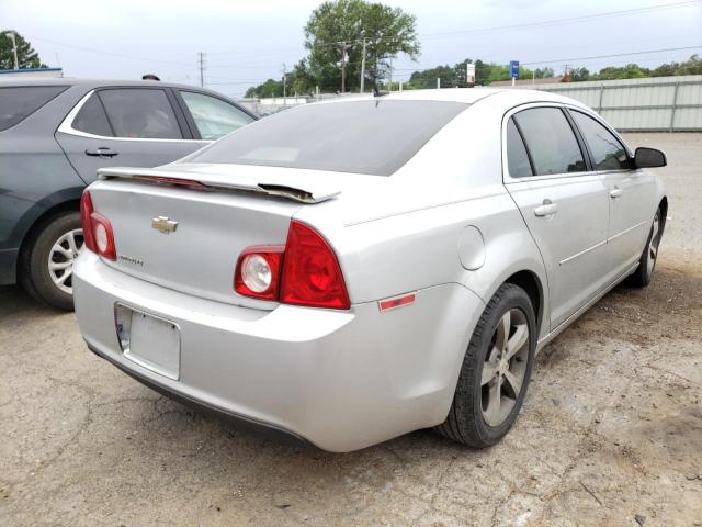 1G1ZC5E15BF204699 - 2011 CHEVROLET MALIBU 1LT 银色 照片 4
