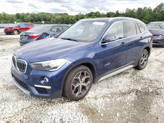 WBXHT3C38G5F64841 - 2016 BMW X1 XDRIVE2 BLUE photo 2