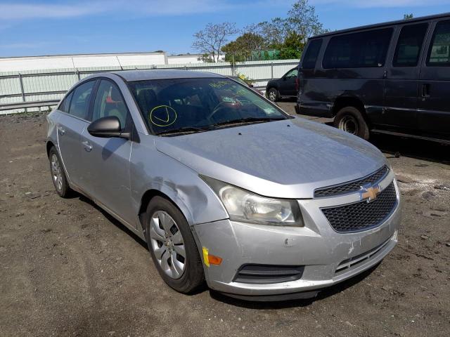 1G1PC5SH7C7175579 - 2012 CHEVROLET CRUZE SILVER photo 1