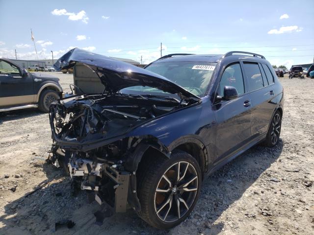 5UXCW2C0XL9A01449 - 2020 BMW X7 XDRIVE4 BLACK photo 2
