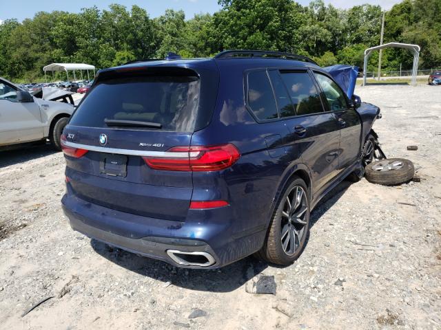 5UXCW2C0XL9A01449 - 2020 BMW X7 XDRIVE4 BLACK photo 4