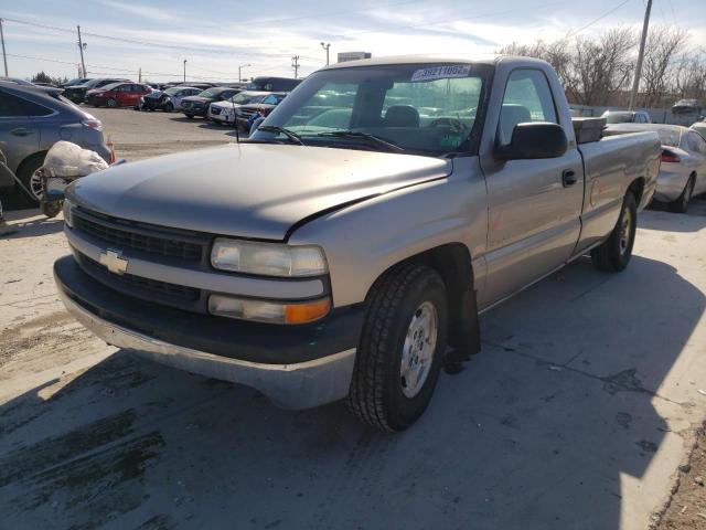 1GCEC14W01Z149166 - 2001 CHEVROLET silverado SILVER photo 2