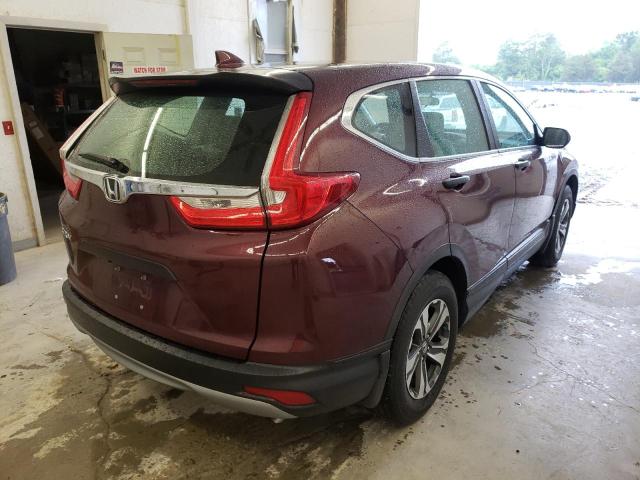 2HKRW5H3XJH419415 - 2018 HONDA CR-V BURGUNDY photo 4