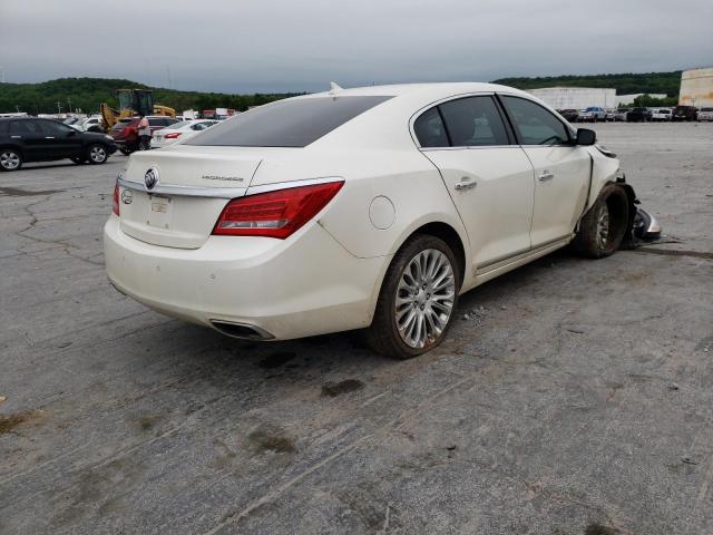 1G4GF5G35EF197127 - 2014 BUICK LACROSSE T WHITE photo 4