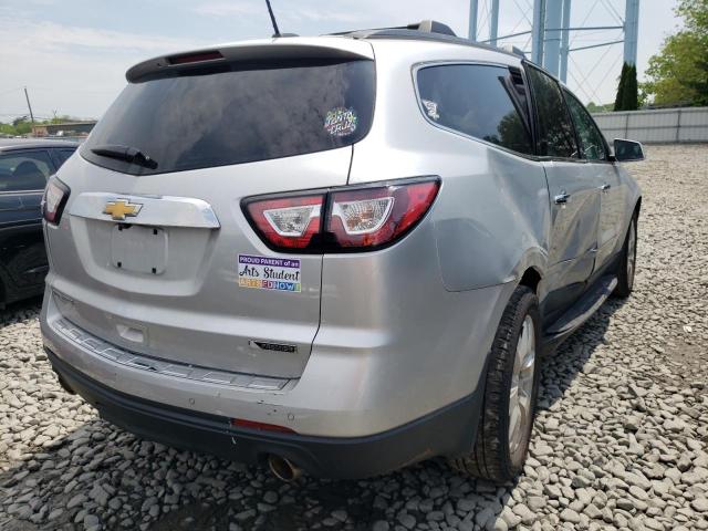 1GNKRJKD4HJ334193 - 2017 CHEVROLET TRAVERSE P GRAY photo 4