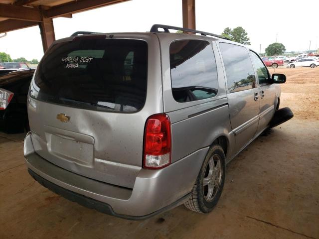 1GNDV33187D130336 - 2007 CHEVROLET UPLANDER SILVER photo 4